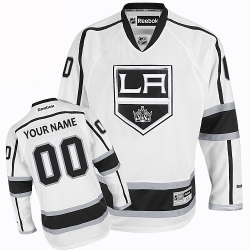 Men Women Youth Toddler Youth White Jersey - Customized Adidas Los Angeles Kings Away