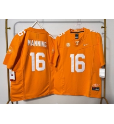 Men Tennessee Volunteers 16 Peyton Manning Orange F U S E Stitched Jersey Men Tennessee Volunteers 16 Peyton Manning Orange F U S E Stitched Jersey