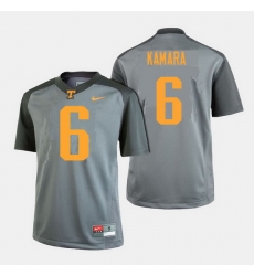 Men Tennessee Volunteers Alvin Kamara College Football Gray Jersey