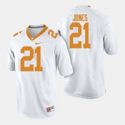 Men Tennessee Volunteers Jacquez Jones College Football White Jersey