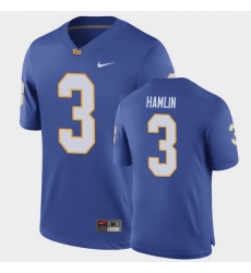 Men Pitt Panthers Damar Hamlin Game Royal Football Jersey