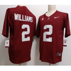 Alabama Crimson Tide #2 Ryan Williams Red F U S E Jersey