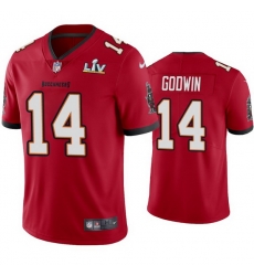 Men Chris Godwin Buccaneers Red Super Bowl Lv Vapor Limited Jersey