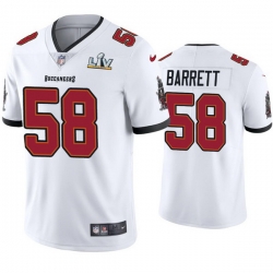 Men Shaquil Barrett Buccaneers White Super Bowl Lv Vapor Limited Jersey