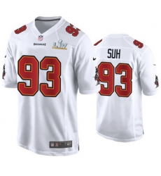 Ndamukong Suh Buccaneers White Super Bowl Lv Game Fashion Jersey