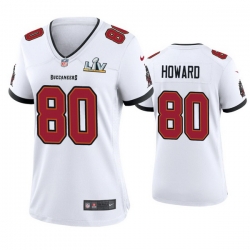 Women O.J. Howard Buccaneers White Super Bowl Lv Game Jersey