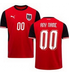 Youth 00 Austria Custom World Cup Away Replica Jersey  1