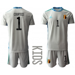 Kids Belgium Short Soccer Jerseys 017