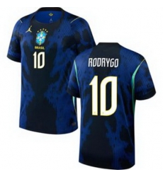 Youth 10Rodrygo Brazil National Team Raphinha 2026 Home Jersey 2 Youth 10Rodrygo Brazil National Team Raphinha 2026 Home Jersey 2
