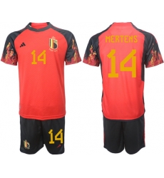 Men FIFA 2022 Belgium Soccer Jersey 010