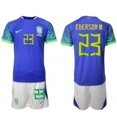 Men FIFA 2022 Brazil Soccer Jersey 039