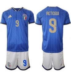 Italy Home Blue Soccer Jersey 0010 Italy Home Blue Soccer Jersey 0010