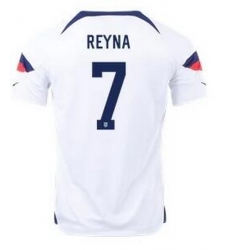 Men US 2022 FIFA Soccer Jersey White 016