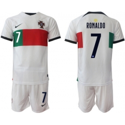 Men FIFA 2022 Portugal Cristiano Ronaldo Soccer Jersey 014