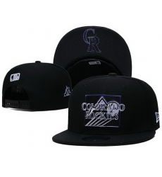 Colorado Rockies MLB Snapback Cap 002