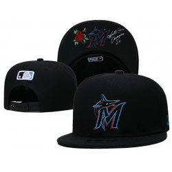 Miami Marlins Snapback Cap 010