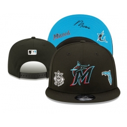 Miami Marlins Snapback Cap 24E03