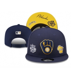 Milwaukee Brewers MLB Snapback Cap 002