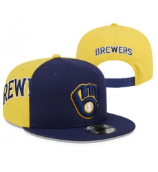 Milwaukee Brewers Snapback Cap 26C M046 Milwaukee Brewers Snapback Cap 26C M046