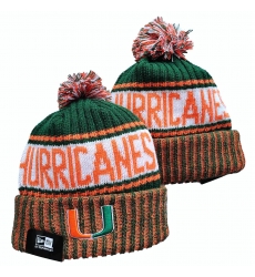 Miami Hurricanes NCAA Beanies 001