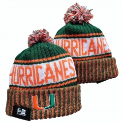 Miami Hurricanes NCAA Beanies 001