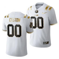 Lsu Tigers Custom 2021 22 Golden Edition Limited Football White Jersey