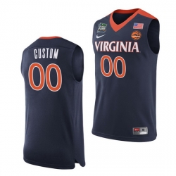 Virginia Cavaliers Custom Navy Home Men'S Jersey