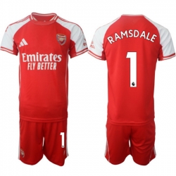 Men Arsenal 2026 Soccer Jerseys Red #1 RAMSDALE