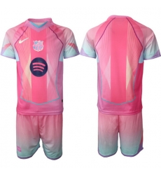 Men FC Barcelona 2026 Soccer Jerseys Pink Special Edition