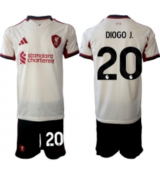 Men Liverpool 2026 Soccer Jerseys Beige #20 DIOGO J. Men Liverpool 2026 Soccer Jerseys Beige #20 DIOGO J.