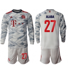 Men Bayern Long Sleeve Soccer Jerseys 521