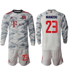 Men Bayern Long Sleeve Soccer Jerseys 524