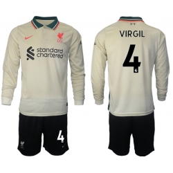 Men Liverpool Long Sleeve Soccer Jerseys 514