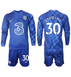 Men Chelsea Long Sleeve Soccer Jerseys 511