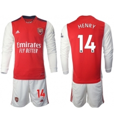 Men Arsenal Long Sleeve Soccer Jerseys 506