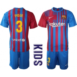 Kids Barcelona Soccer Jerseys 077