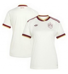 Women Women 0 Spain Blank World Cup 2026 Away Replica Jersey   3
