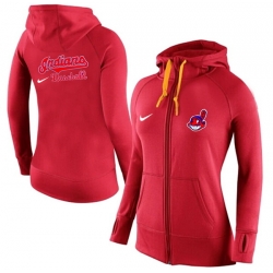 Cleveland Indians Women Hoody 005