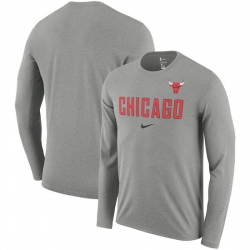 Chicago Bulls Men Long T Shirt 001