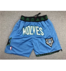 Minnesota Timberwolves Basketball Shorts 005