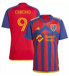 Salt Lake Chicho Arango #9 jersey Red