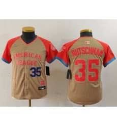 Youth American League 35 Adley Rutschman Cream 2024 All Star Limited Stitched Jersey 5