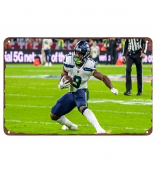 Seattle Seahawks Aluminum Sign 12x8 Inch Kenneth Walker III 002