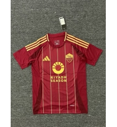 Men 2024 2025 Soccer Jersey Roma