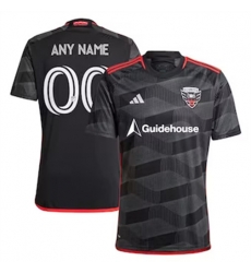 Men D.C. United Custom 2024 25 Home Replica Black