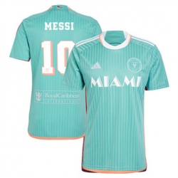 Men Inter Miami CF Lionel Messi 2024 25 Third Replica Aqua