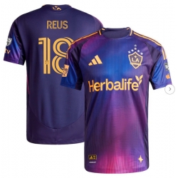 Mens LA Galaxy Marco Reus adidas Navy 2025 RIZON Authentic Player Jersey II
