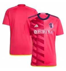 Men St. Louis City SC Blank 2023 24 Home Replica Red