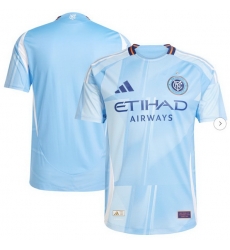 Men's New York City FC adidas Light Blue 2025 The Excelsior Authentic Jersey