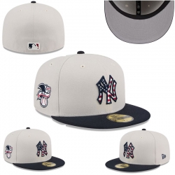 MLB Patch Fitted Hats 4062